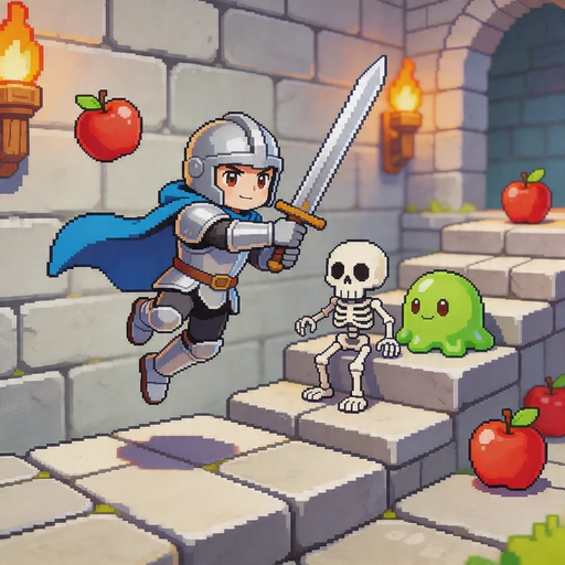 Apple Knight: Mini Dungeons Game