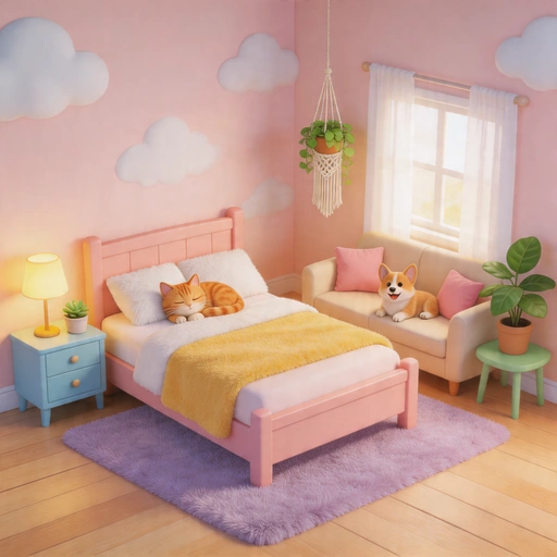 Cozy Room Designer Game