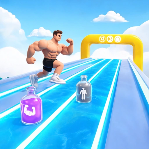 Muscle Runner Game