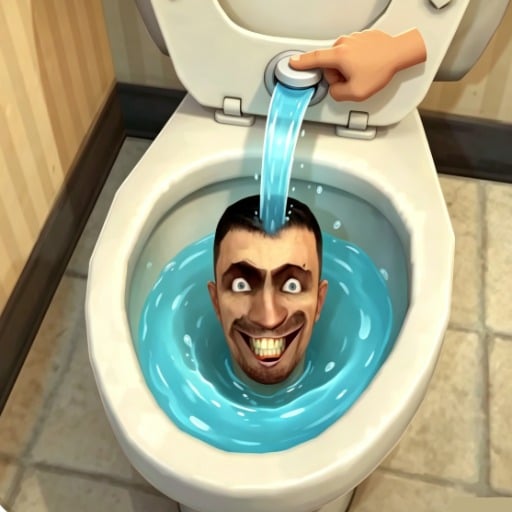 Skibidi Rush: Draw to Toilet Game