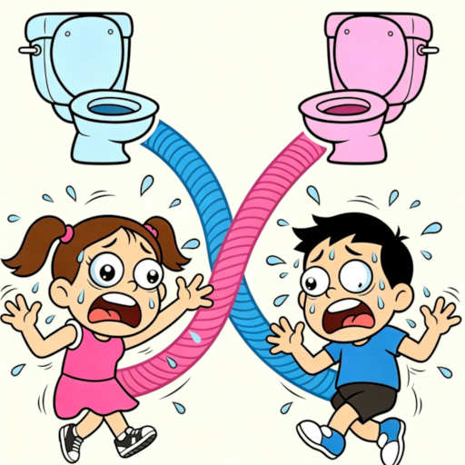 Toilet Rush: Draw & Dash Game