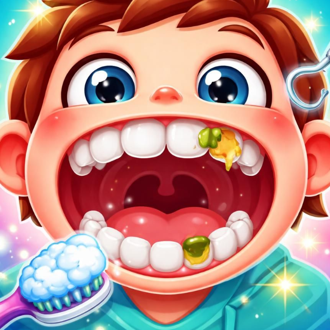 Happy Dentist - Kids Clinic Game