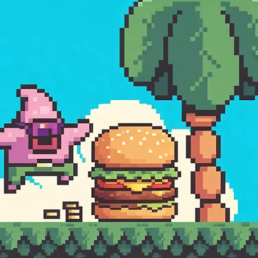 Patrick Star's Hamburger Quest