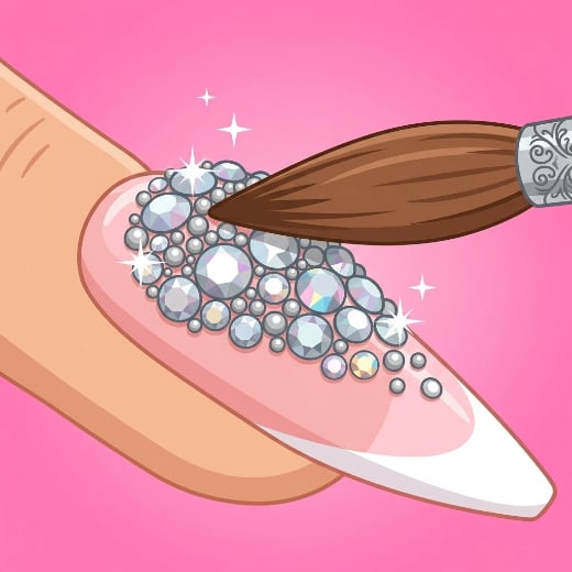 Nail Art Studio Game