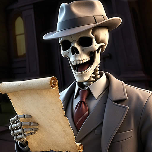 Skeleton Detective Game