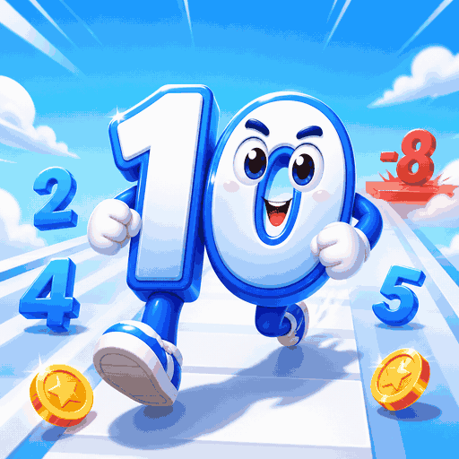 Number Run 3D Game