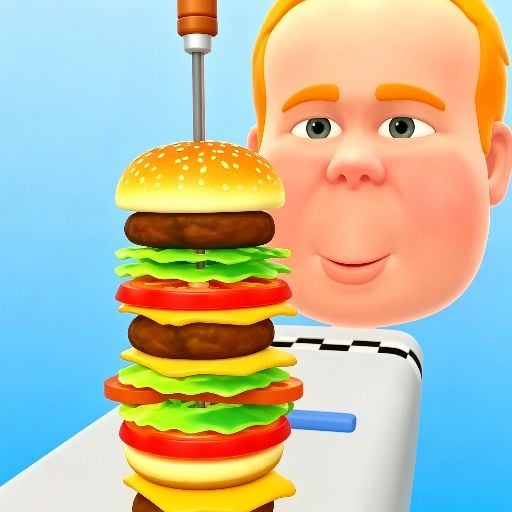 Burger Stack Rush Game