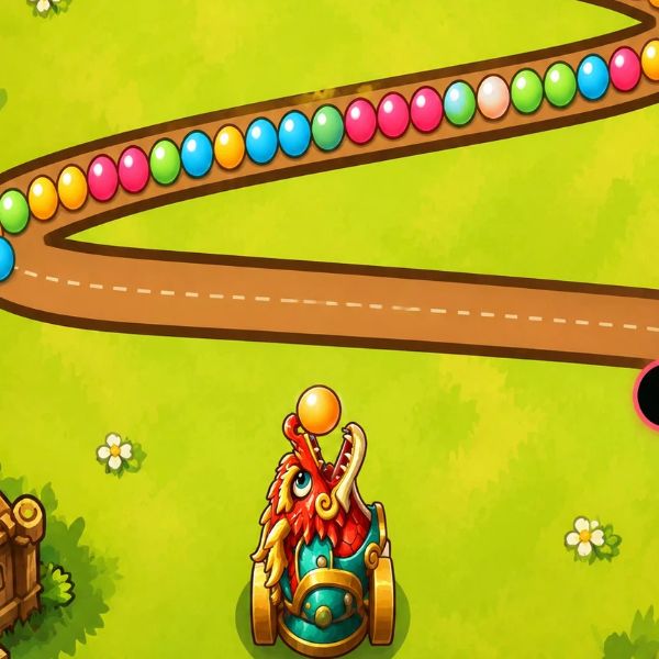 Dragon Marble Dash Game