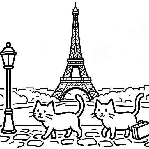 Roaming Cats in Paris Game