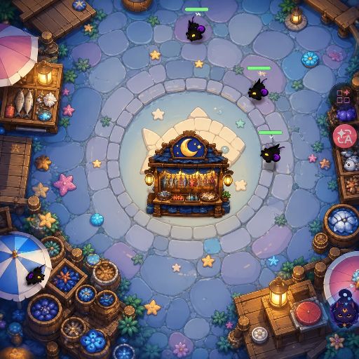 Moonlit Fish Guard Game