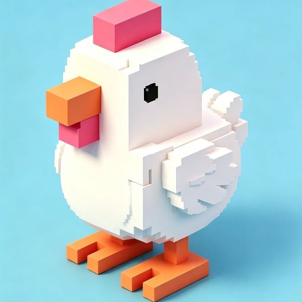 Crossy Cluck Rails