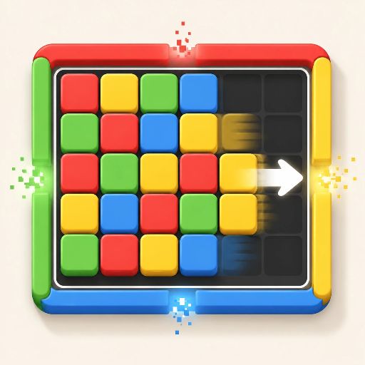 Pixel Slide Reveal Game