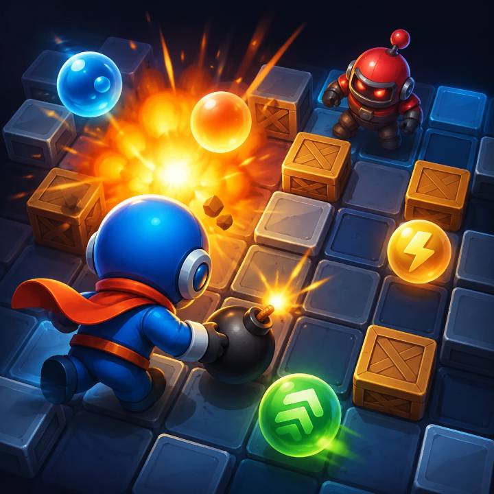 Bubble Bomb Survival Game