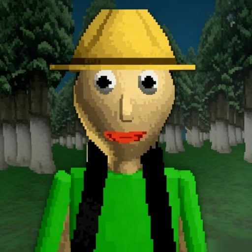 Baldi's Basics Campfire Panic