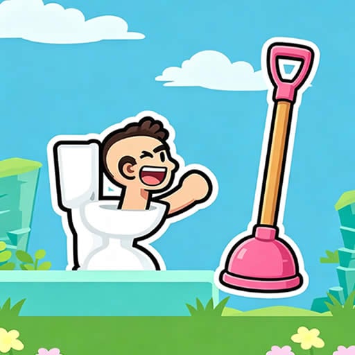 Flying Skibidi Game
