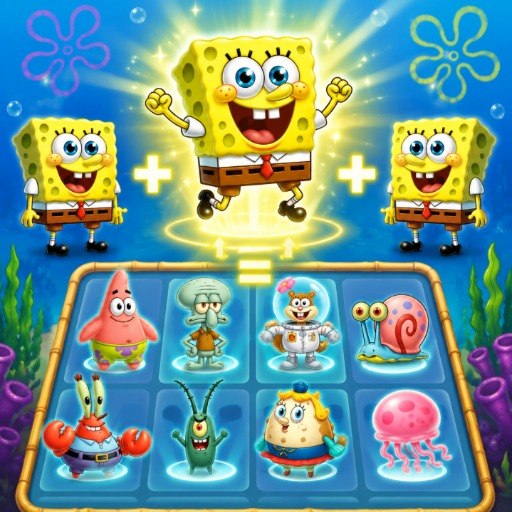 SpongeBob Merge The Characters