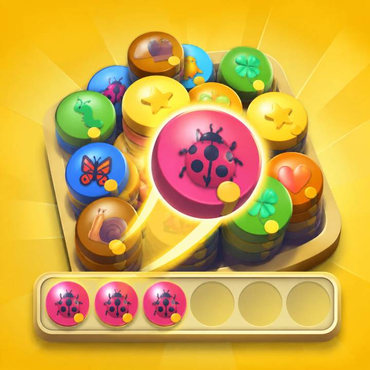 Stacked Tile Rush Game