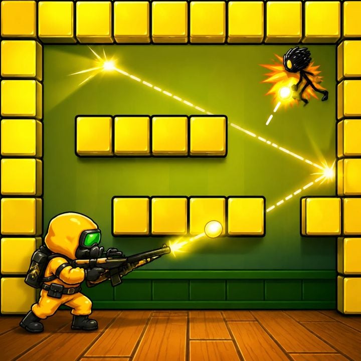 Ricochet Bullet Lab Game