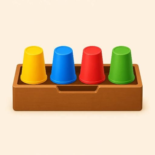 Cups Logic Match Game