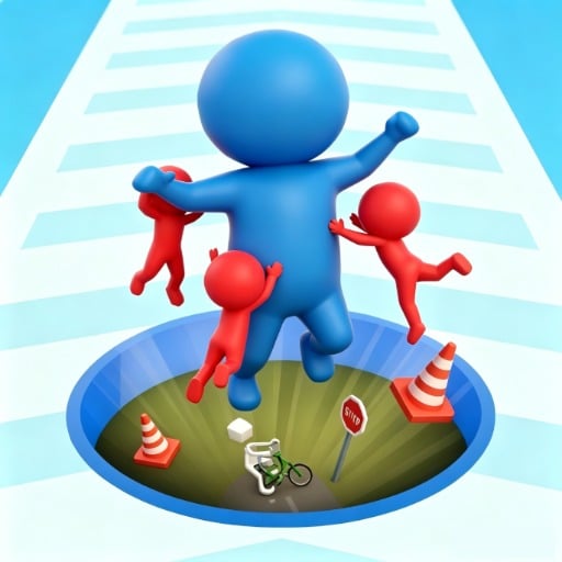 Epic Hole Runner Game
