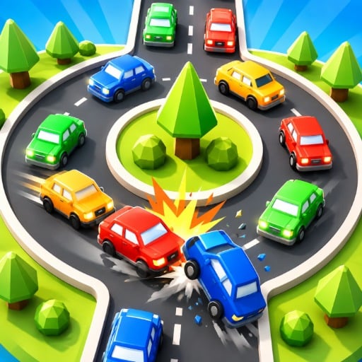 Traffic Car Circle Game